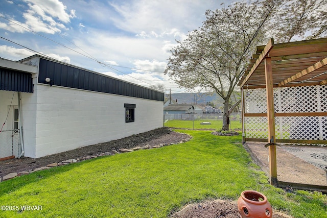 104 Pearl St, Lock Haven, PA 17745 - view of yard featuring a pergola