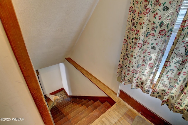 104 Pearl St, Lock Haven, PA 17745 - staircase with baseboards