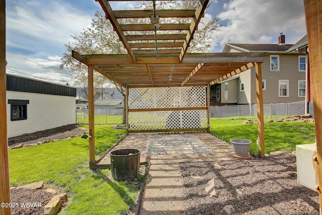 104 Pearl St, Lock Haven, PA 17745 - view of patio with a pergola