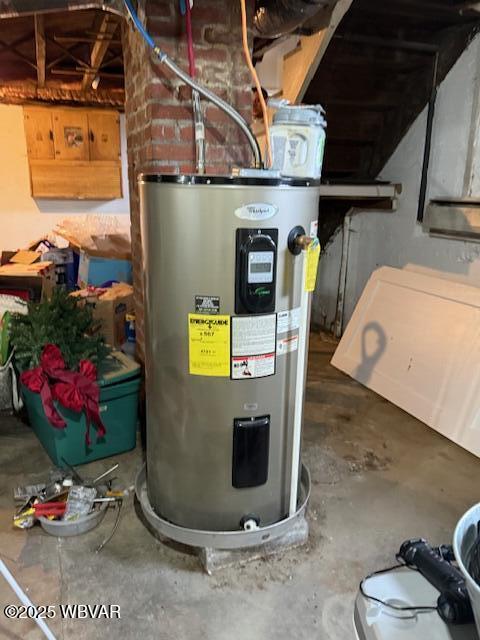 utilities featuring water heater