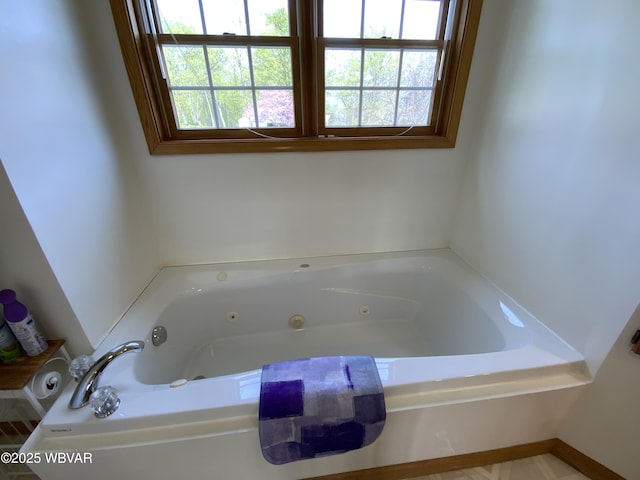 32 Chestnut Ct, Jersey Shore, PA 17740 - bathroom with a tub with jets