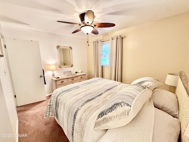15 Hillview Ave, Williamsport, PA 17701 - bedroom featuring carpet and ceiling fan