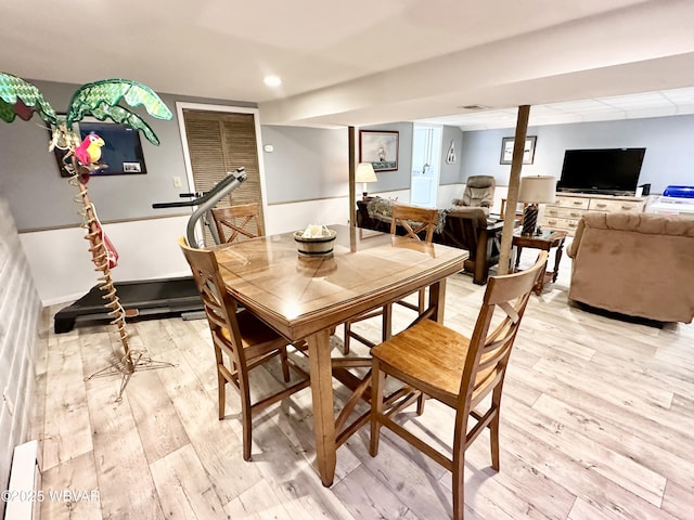 15 Hillview Ave, Williamsport, PA 17701 - dining area featuring light wood-style floors
