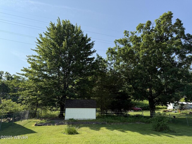 309 W Keller St, Lock Haven, PA 17745 - view of yard with a storage unit