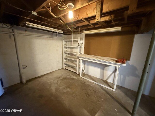 309 W Keller St, Lock Haven, PA 17745 - view of unfinished basement