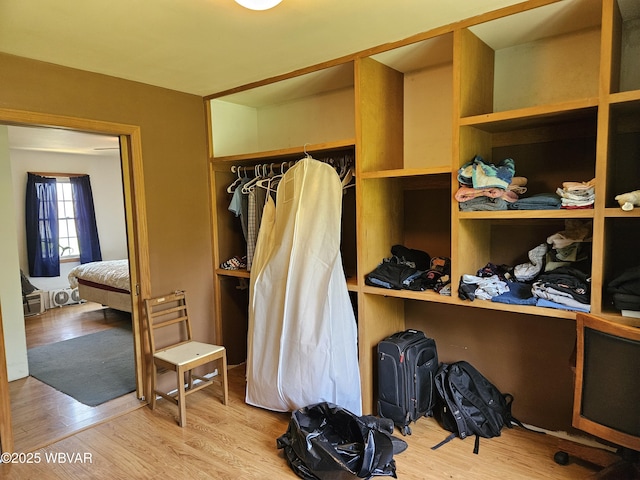 93 Woodside Rd, Danville, PA 17821 - spacious closet with wood finished floors