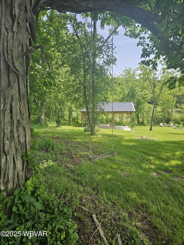 93 Woodside Rd, Danville, PA 17821 - view of green lawn featuring a gazebo