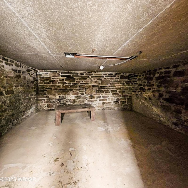 view of basement