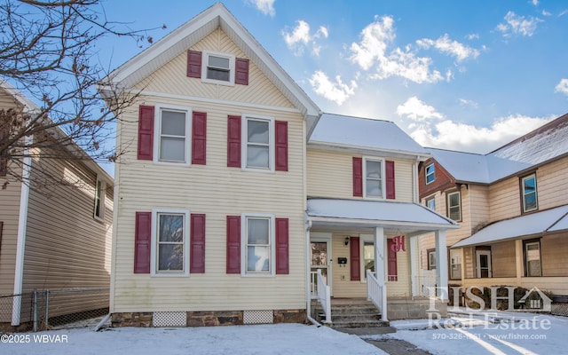 view of front of house