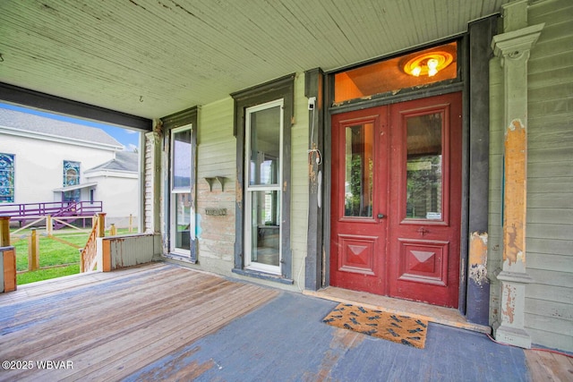 2177 N Williamson Rd, Covington, PA 16917 - view of exterior entry featuring a porch