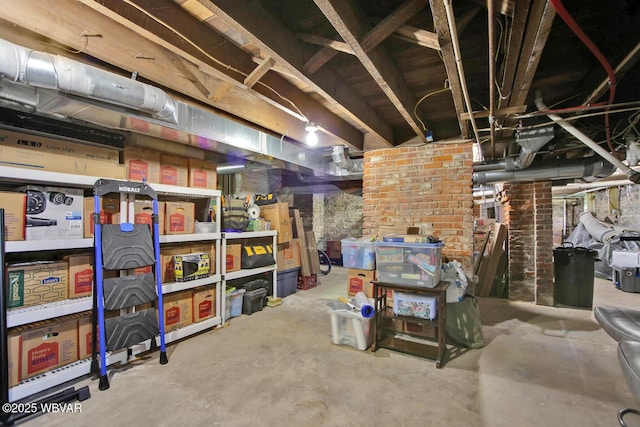 2177 N Williamson Rd, Covington, PA 16917 - view of unfinished below grade area