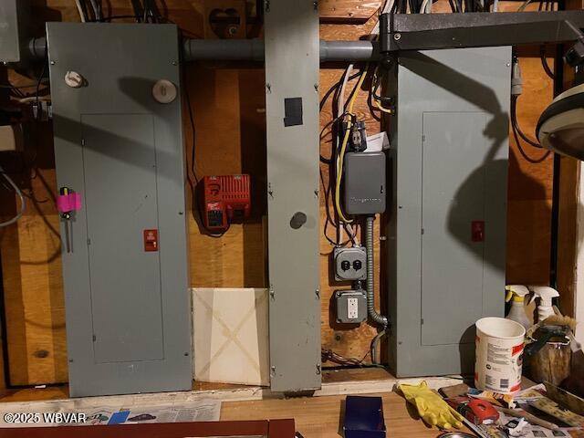 1550 Campbell St, Williamsport, PA 17701 - utility room featuring electric panel