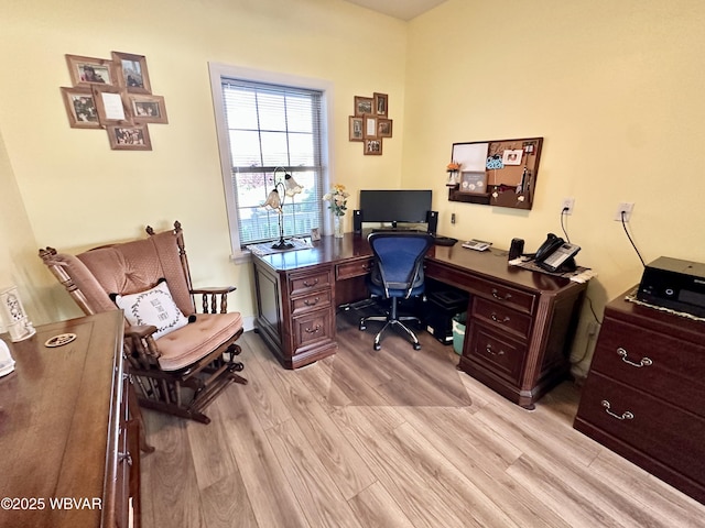 2035 Woodland Rd, Montoursville, PA 17754 - office area with light wood-style floors