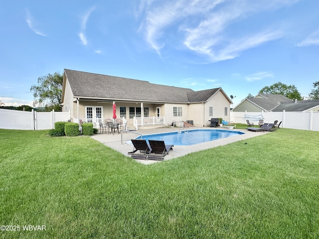 2035 Woodland Rd, Montoursville, PA 17754 - rear view of property with a patio and french doors
