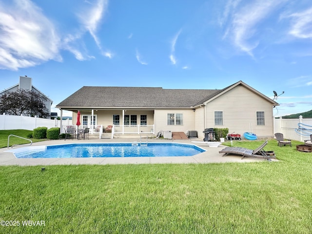 2035 Woodland Rd, Montoursville, PA 17754 - back of property featuring a patio and cooling unit