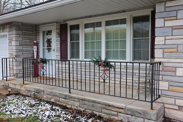 view of entrance to property