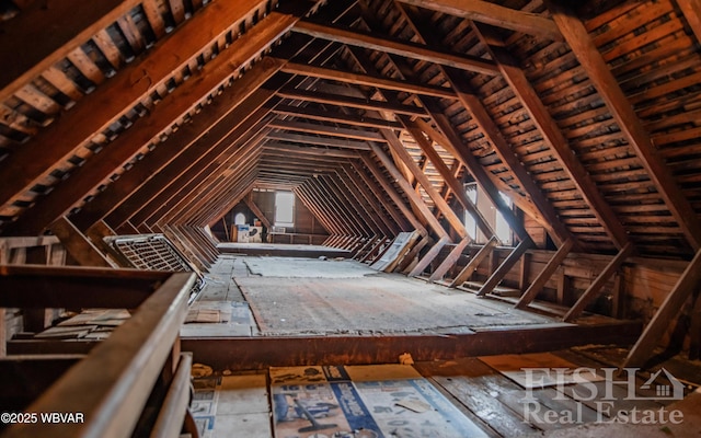 435 Grant St, Williamsport, PA 17701 - view of attic