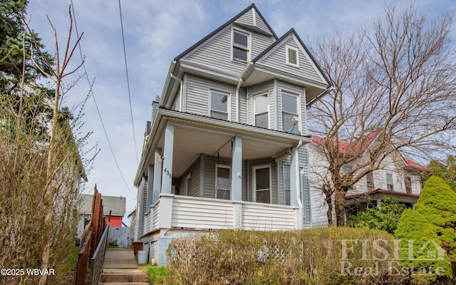435 Grant St, Williamsport, PA 17701 - view of front of house featuring a porch