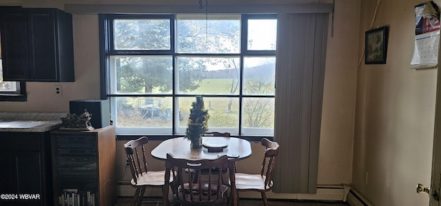 dining space featuring a healthy amount of sunlight