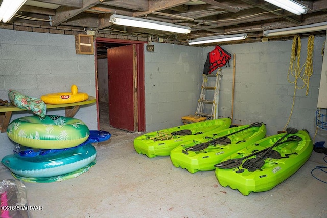229 River Rd, Renovo, PA 17764 - view of unfinished basement