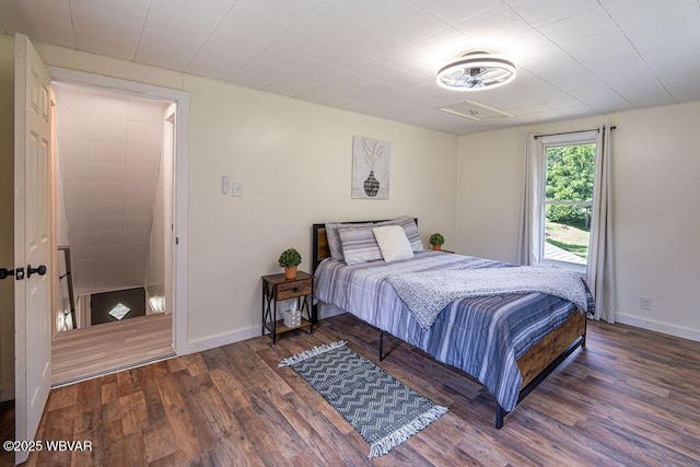 229 River Rd, Renovo, PA 17764 - bedroom featuring baseboards and wood finished floors