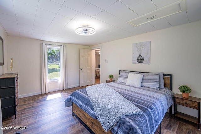 229 River Rd, Renovo, PA 17764 - bedroom with baseboards and wood finished floors