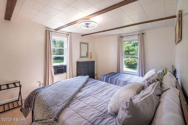 229 River Rd, Renovo, PA 17764 - bedroom with cooling unit and multiple windows