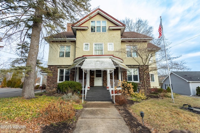 view of victorian-style house