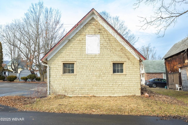 view of property exterior