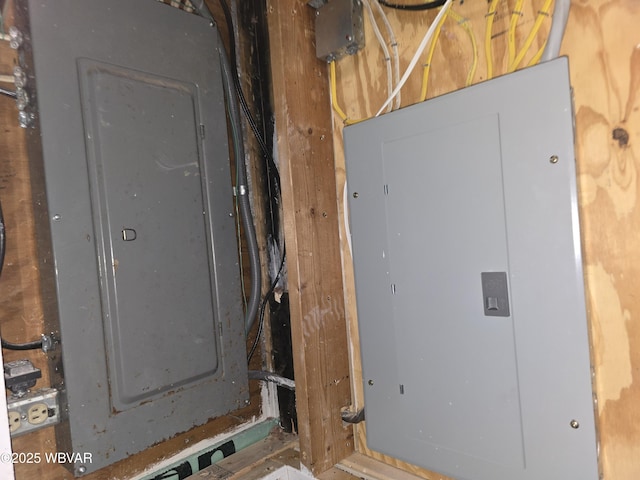 utility room featuring electric panel