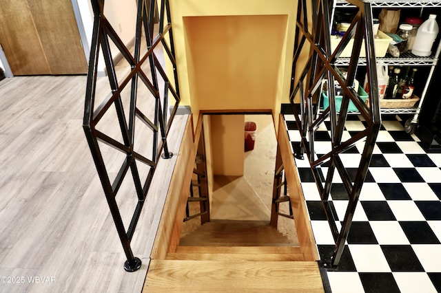 3630 Linn St, Cogan Station, PA 17728 - staircase featuring tile patterned floors
