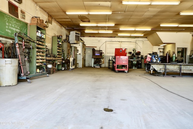 3630 Linn St, Cogan Station, PA 17728 - garage featuring a workshop area