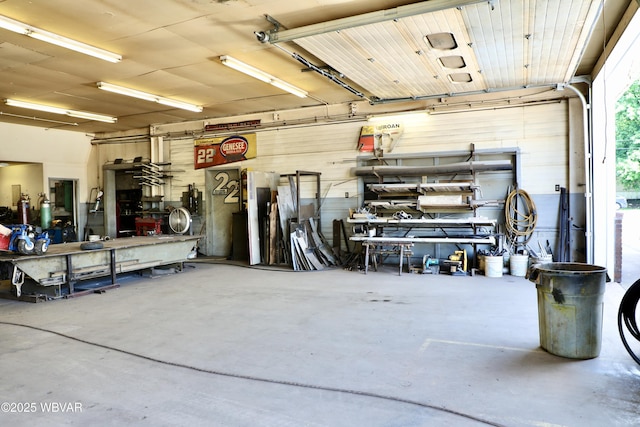 3630 Linn St, Cogan Station, PA 17728 - garage featuring a workshop area