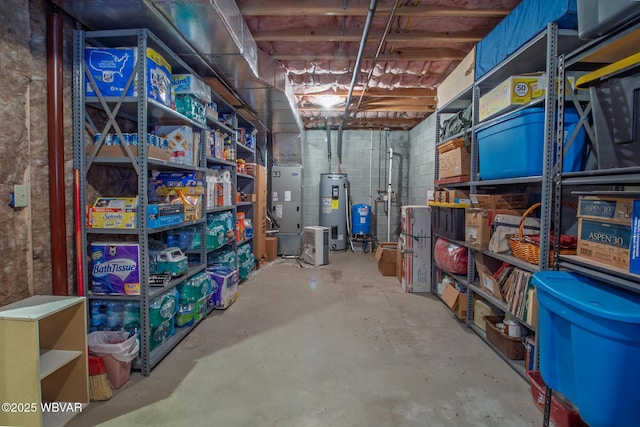 196 Shawnee Dr, Muncy, PA 17756 - storage area featuring water heater and heating unit