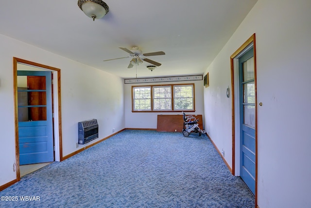 443 Derr Hill Rd, Lock Haven, PA 17745 - unfurnished sunroom featuring heating unit