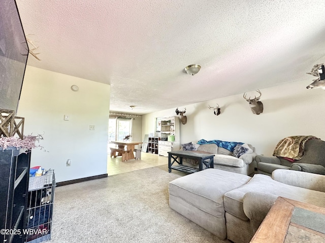 177 Haagen Ln, Beech Creek, PA 16822 - living room with a textured ceiling and baseboards