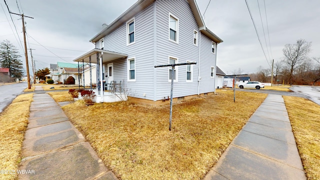 599 E Academy St, Hughesville, PA 17737 - view of side of property with covered porch