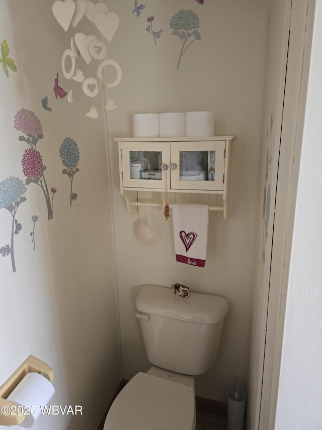 bathroom with toilet