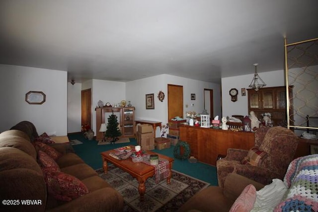 1714 Princeton Ave, Williamsport, PA 17701 - living room with carpet