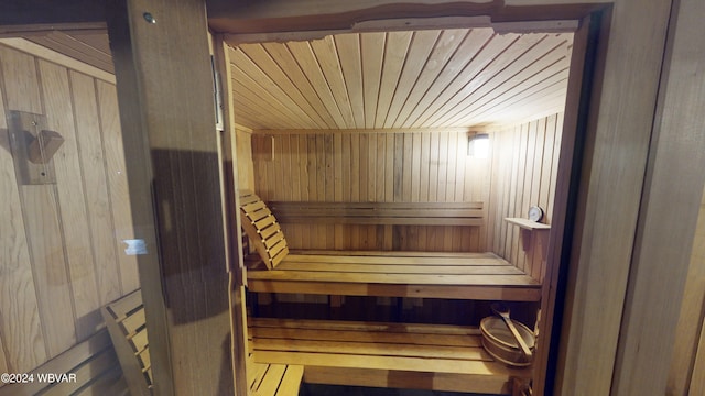 view of sauna / steam room