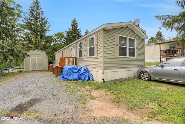 212 Sanctuary Blvd, Lock Haven, PA 17745 - view of side of home with a shed