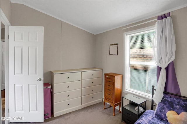 212 Sanctuary Blvd, Lock Haven, PA 17745 - carpeted bedroom featuring vaulted ceiling and crown molding