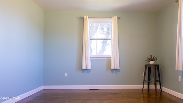 1945 Eagle Valley Rd, Beech Creek, PA 16822 - empty room with dark wood-style floors and baseboards