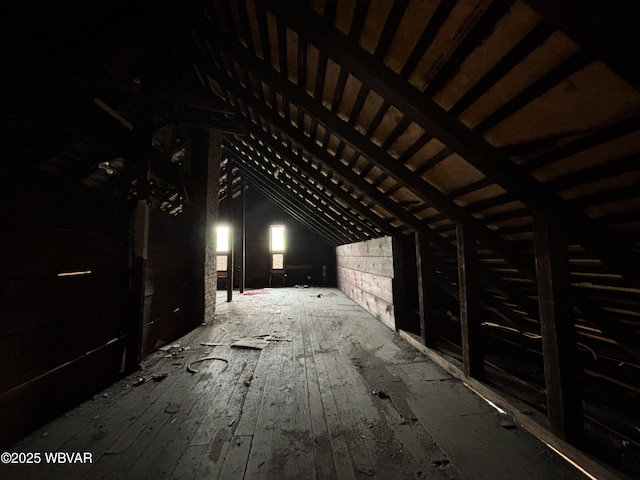 877-879 S 2nd St, Sunbury, PA 17801 - view of unfinished attic