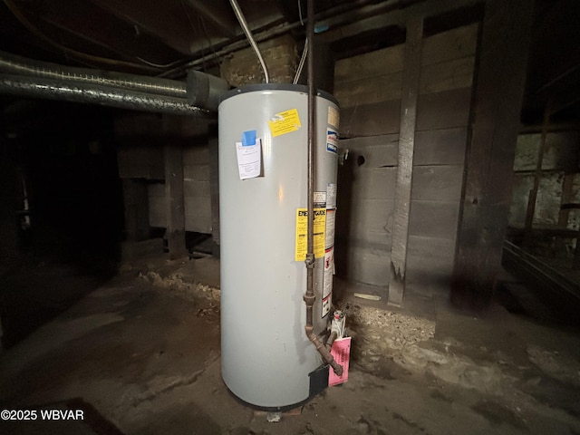 877-879 S 2nd St, Sunbury, PA 17801 - utility room with gas water heater