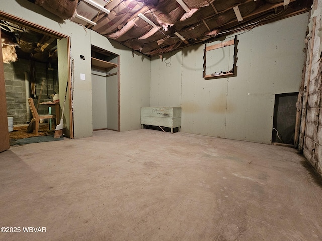 399 Sholder Rd, Williamsport, PA 17701 - view of unfinished basement