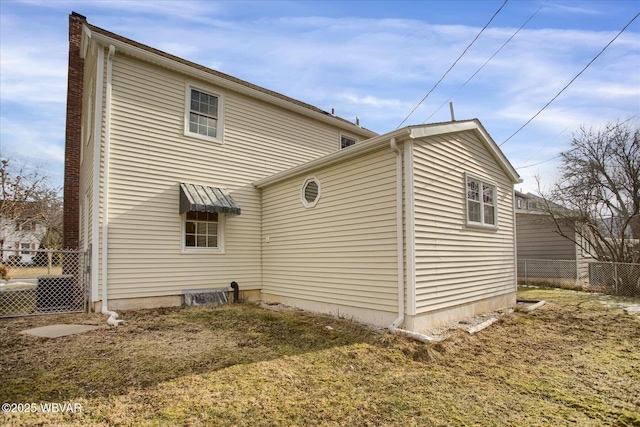 view of side of property