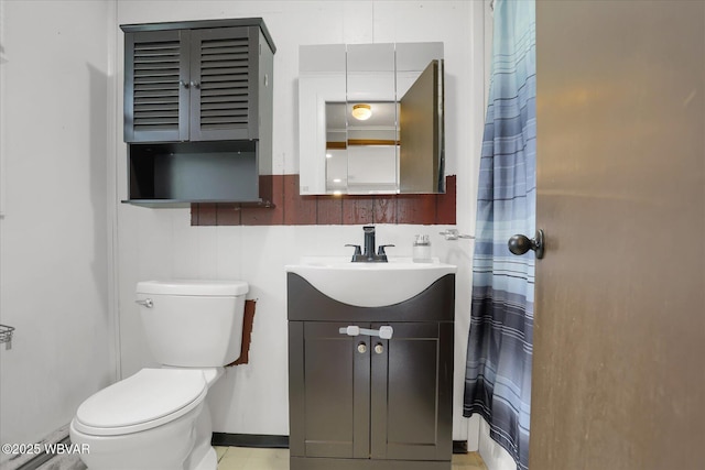 345 E Main St, Loganton, PA 17747 - bathroom with vanity and toilet