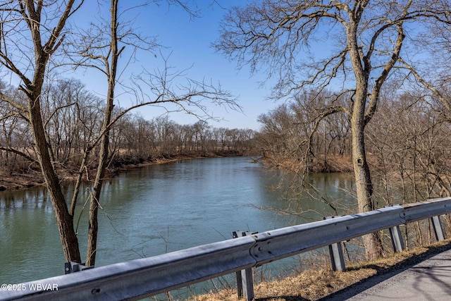 property view of water