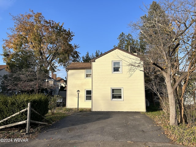 view of back of house